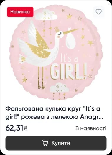 Приклад товару 13 - зразок продукції, яку можна продавати через інтернет-магазин Aima